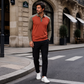 📢📢50% OFF !!⏰Chemise décontractée à manches longues et blocs de couleurs pour homme