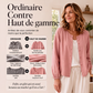 🌸 OFFRE LIMITÉE –50% ! ✨ Chemise boutonnée oversize unie pour femme