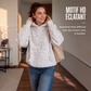 🌸 OFFRE LIMITÉE –50% ! ✨ Sweat à capuche léopard pour femme