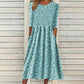 🌸 OFFRE LIMITÉE –50% ! ✨ Robe à smocks et imprimé floral pour femme
