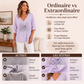 🌸 OFFRE LIMITÉE –50% ! ✨ T-shirt imprimé à col en V pour femme