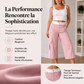 Pantalon cargo capri de sport femme à bandes latérales