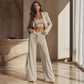 🌙 OFFRE LIMITÉE -50% ! 💕 Pantalon large à cordon pour femme