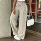 🌙 OFFRE LIMITÉE -50% ! 💕 Pantalon large à cordon pour femme