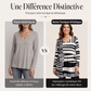 T-shirt décontracté à manches courtes et col rond pour femme, coupe ample avec impression numérique