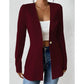 Blazer femme à col V et bouton unique