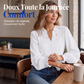 Blouse Femme à Col V avec Détails en Dentelle