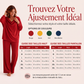 Ensemble Femme 2 Pièces – Col Bénitier & Pantalon Large