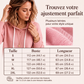 🔥 -53 % | 🧶 Pull à Capuche en Maille Femme – Style Cosy & Décontracté