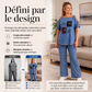 Ensemble Femme 2 Pièces – Haut Épaules Dénudées & Pantalon Large