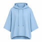 Sweat à Capuche Femme Oversize à Manches Larges