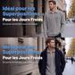 🧥 LE CASUAL AVEC PLUS DE RELIEF | Pull Homme Côtelé à Demi-Zip -45 %