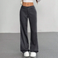 Pantalon Flare Femme Rayé