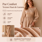 Robe Longue Femme Rayée à Taille Élastique