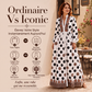 🎨 EXPRIMEZ VOTRE STYLE | Robe Longue à Imprimé Artistique -50 %