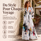 🎨 EXPRIMEZ VOTRE STYLE | Robe Longue à Imprimé Artistique -50 %