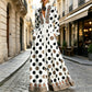 🎨 EXPRIMEZ VOTRE STYLE | Robe Longue à Imprimé Artistique -50 %
