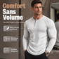 👕 LE BASIQUE, EN PLUS STYLÉ | T-shirt Henley Côtelé -50 %