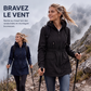 🌧️ PRÊTE QUAND LE TEMPS CHANGE | Veste Femme à Capuche Résistante à l'Eau -50 %