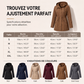 🌧️ PRÊTE QUAND LE TEMPS CHANGE | Veste Femme à Capuche Résistante à l'Eau -50 %