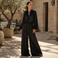 Ensemble décontracté pour femme : haut ample et pantalon