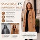 🍂 OFFRE DE SAISON · -50 % | Manteau Croisé Femme Élégant