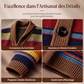 ✨ Qualité & Confort | Cardigan Homme Rayé en Maille à Col Châle