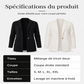 🧥 CHIC SANS ÊTRE TROP FORMEL | Cardigan Femme à Col Tailleur -50 %
