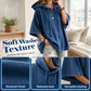 🔥 Offre Limitée -50% | Sweat à Capuche Femme Oversize Effet Denim Délavé