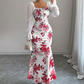 🌸 OFFRE PRIVILÈGE · -41 % | Robe Fleurie Femme à Ourlet Évasé