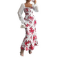 🌸 OFFRE PRIVILÈGE · -41 % | Robe Fleurie Femme à Ourlet Évasé