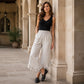 ✨ Confort au Quotidien | Pantalon Femme Taille Haute en Coton & Lin