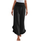 ✨ Confort au Quotidien | Pantalon Femme Taille Haute en Coton & Lin