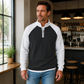 👕 LE CASUAL AVEC PLUS DE STYLE | T-Shirt Homme Texturé à Col Zippé -50 %