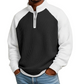 👕 LE CASUAL AVEC PLUS DE STYLE | T-Shirt Homme Texturé à Col Zippé -50 %