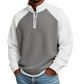 👕 LE CASUAL AVEC PLUS DE STYLE | T-Shirt Homme Texturé à Col Zippé -50 %