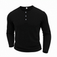 👕 LE CASUAL INTEMPOREL | Haut Homme à Col Henley & Manches Longues -50 %