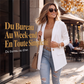 🧥 LE CHIC SANS EFFORT | Blazer Femme Décontracté à Col Revers -50 %