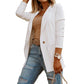 🧥 LE CHIC SANS EFFORT | Blazer Femme Décontracté à Col Revers -50 %