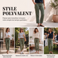 👖 CONFORT & STYLE AU QUOTIDIEN | Pantalon Cargo Droit Femme -50 %