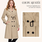 🧥 L'ÉLÉGANCE INTEMPORELLE | Trench Femme Croisé avec Ceinture -50 %