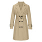 🧥 L'ÉLÉGANCE INTEMPORELLE | Trench Femme Croisé avec Ceinture -50 %