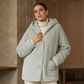 ❄️ DOUCEUR & CHALEUR AU QUOTIDIEN | Veste Femme à Capuche -50 %