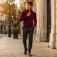🧥 L'ÉLÉGANCE DÉCONTRACTÉE | Pull Homme à Col Montant Zippé -50 %