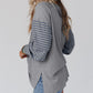 🌈 LE CASUAL PREND DES COULEURS | Haut Femme Rayé Color Block à Manches Longues -50 %