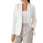 ✨ OFFRE PRIVILÈGE · -50 % | Blazer Femme Cintré à Devant Ouvert
