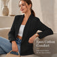 ✨ OFFRE PRIVILÈGE · -50 % | Blazer Femme Cintré à Devant Ouvert