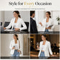 ✨ OFFRE PRIVILÈGE · -50 % | Blazer Femme Cintré à Devant Ouvert