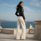 🖤 L'ESPRIT BIKER AU FÉMININ | Veste Femme Ajustée Effet Cuir -50 %