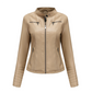 🖤 L'ESPRIT BIKER AU FÉMININ | Veste Femme Ajustée Effet Cuir -50 %